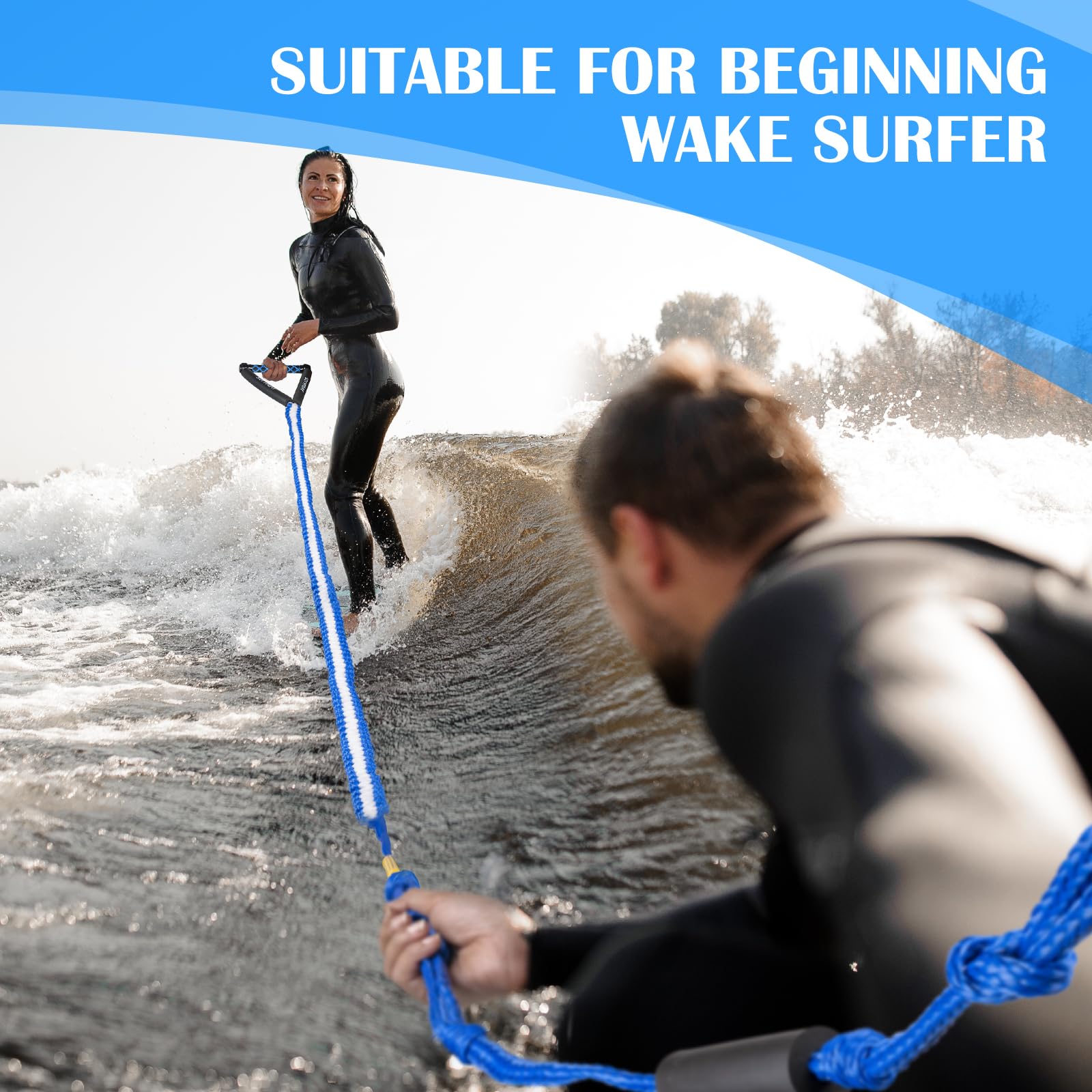 SETYPARY rope and handle neatly stored in included bag for compact transport