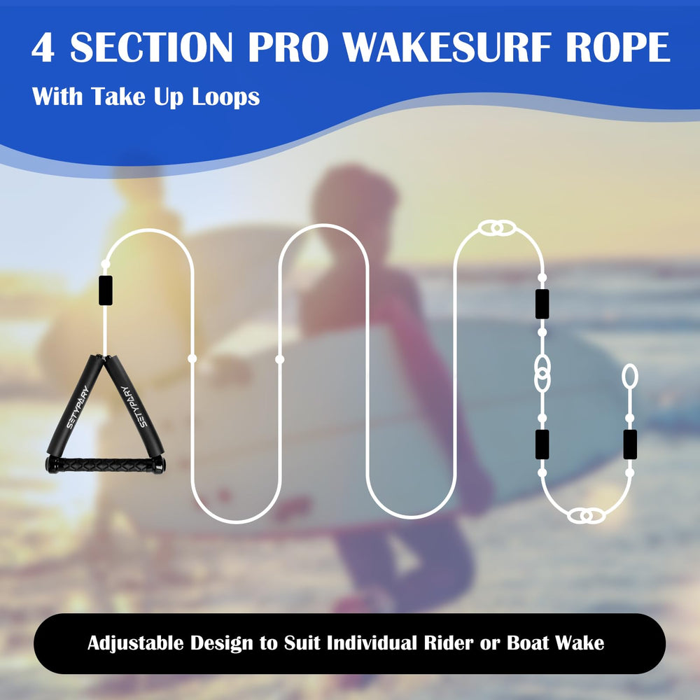 SETYPARY rope floating on water for easy retrieval and safety