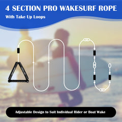 SETYPARY rope floating on water for easy retrieval and safety