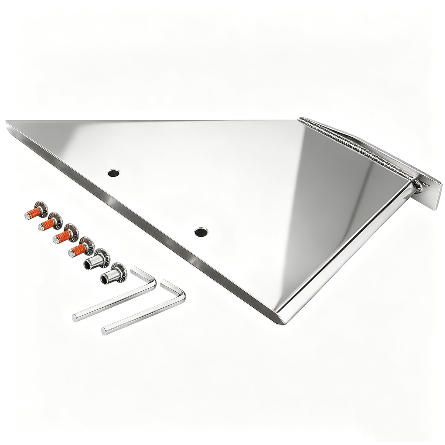 sevencow skeg guard on boat at dock illustrating easy DIY replacement benefit