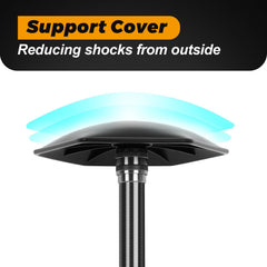 SevnElk fully extended pole inside golf travel bag for airline protection