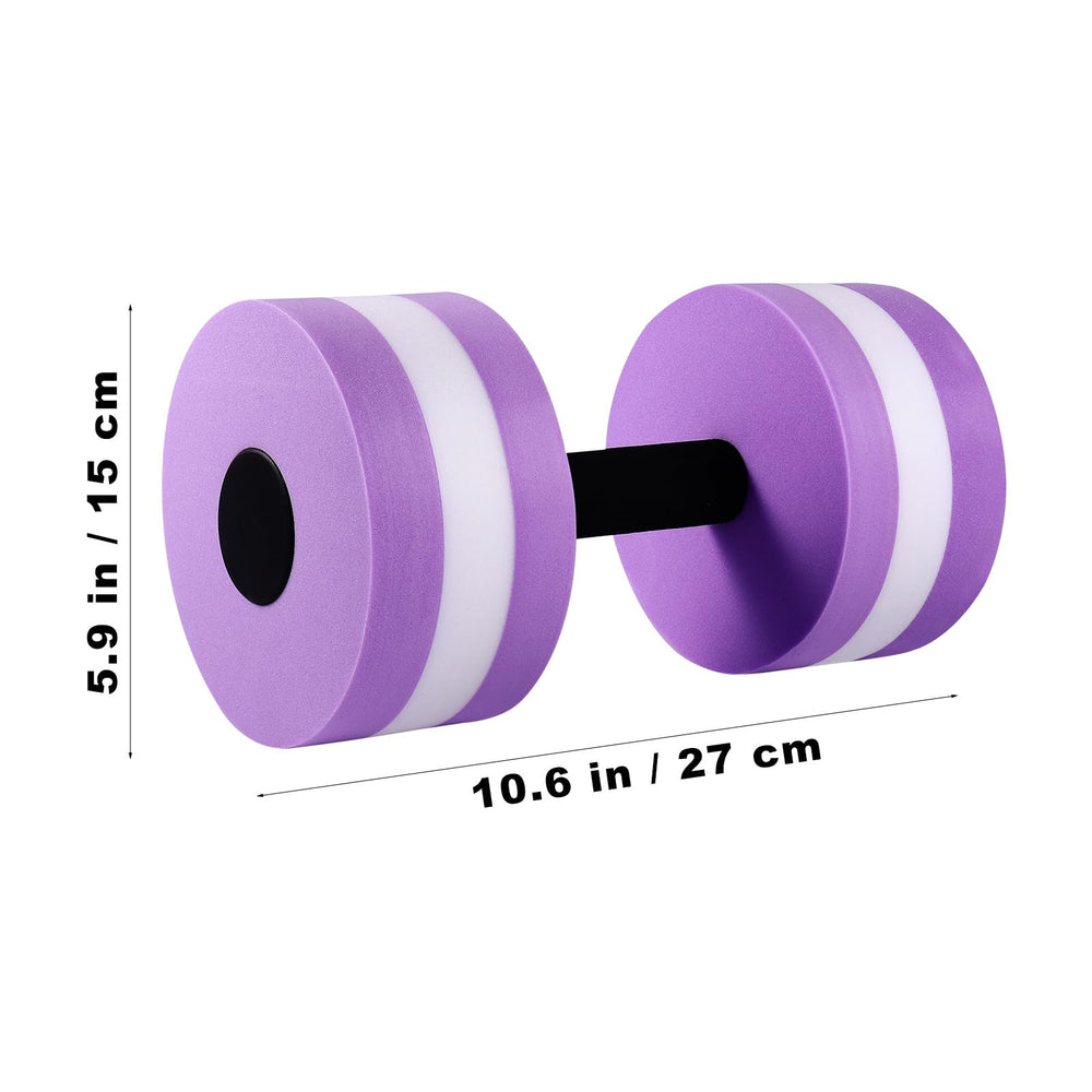 SEWACC dumbbells in use during pool aerobics improving resistance