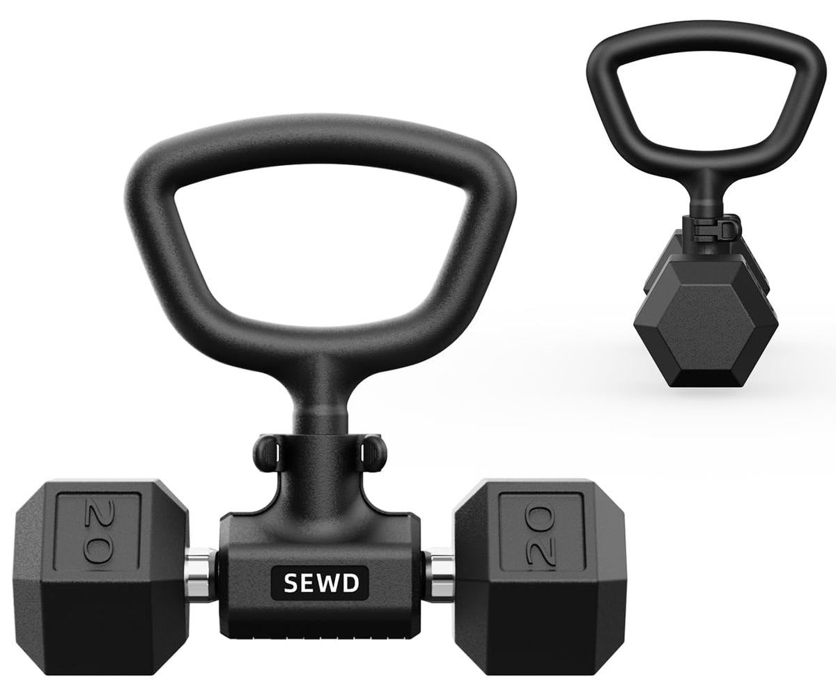 SEWD converter front angle showing compact design and quick attachment benefit