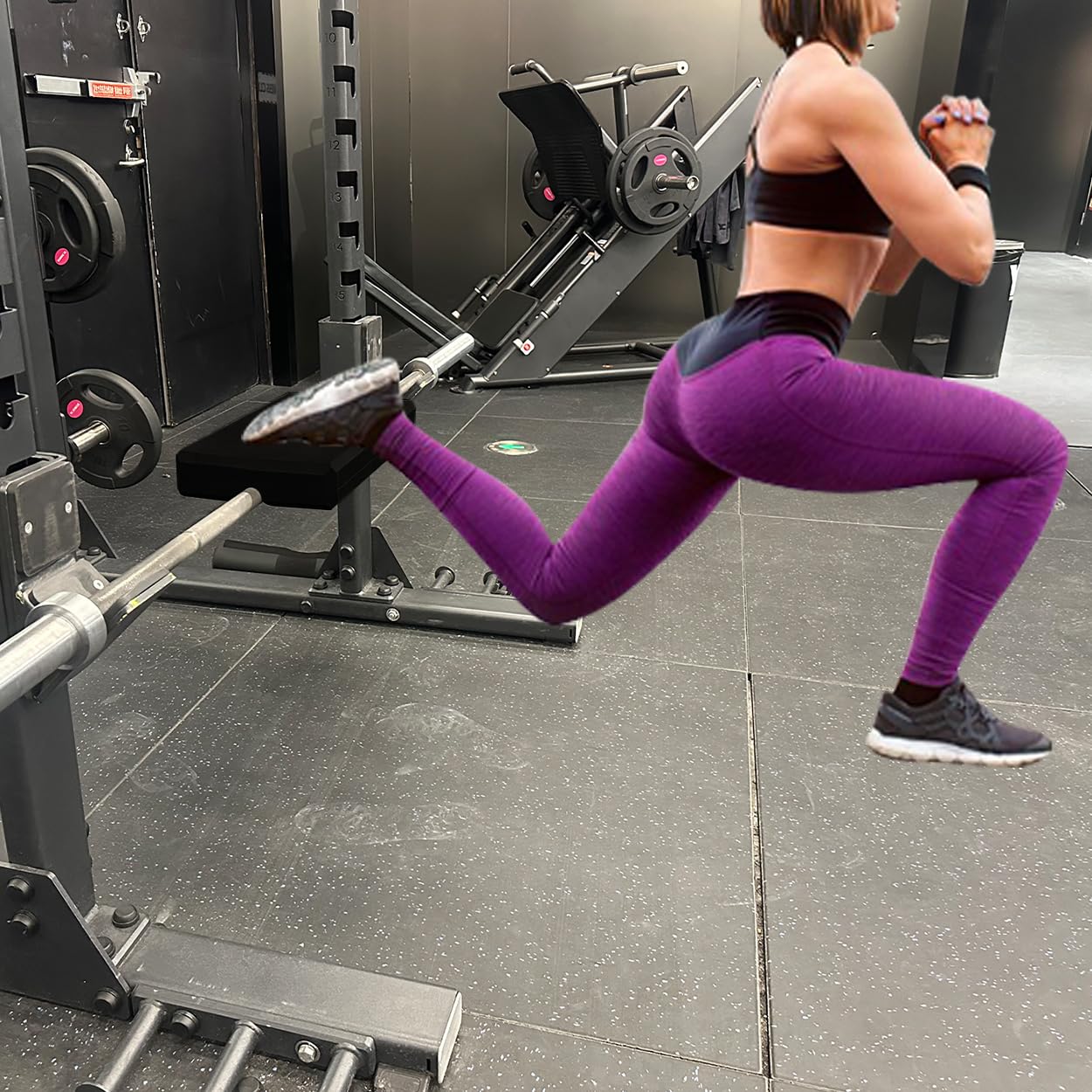 SEWD pictured in a home gym setup for portable, versatile training