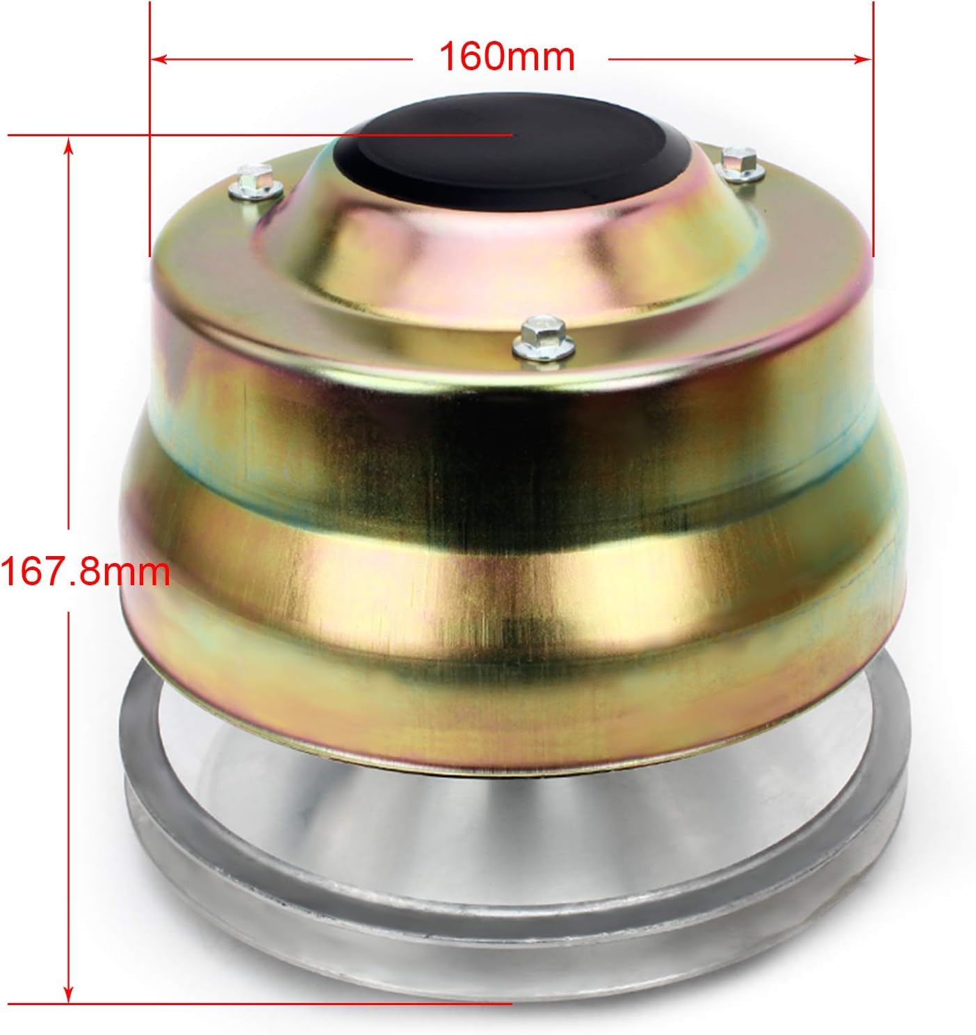 SFriding clutch close-up of aluminum machining for improved durability benefit