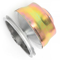 SFriding clutch held in hand to show lightweight aluminum construction benefit