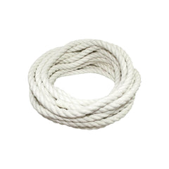 SGT KNOTS close-up of twisted cotton rope texture highlighting smooth knotting ability
