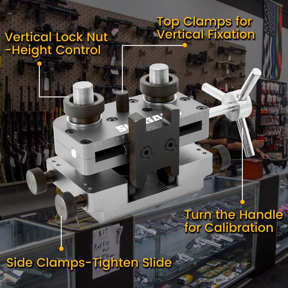 SHA GANG size comparison with a hand showing compact footprint and portability benefit