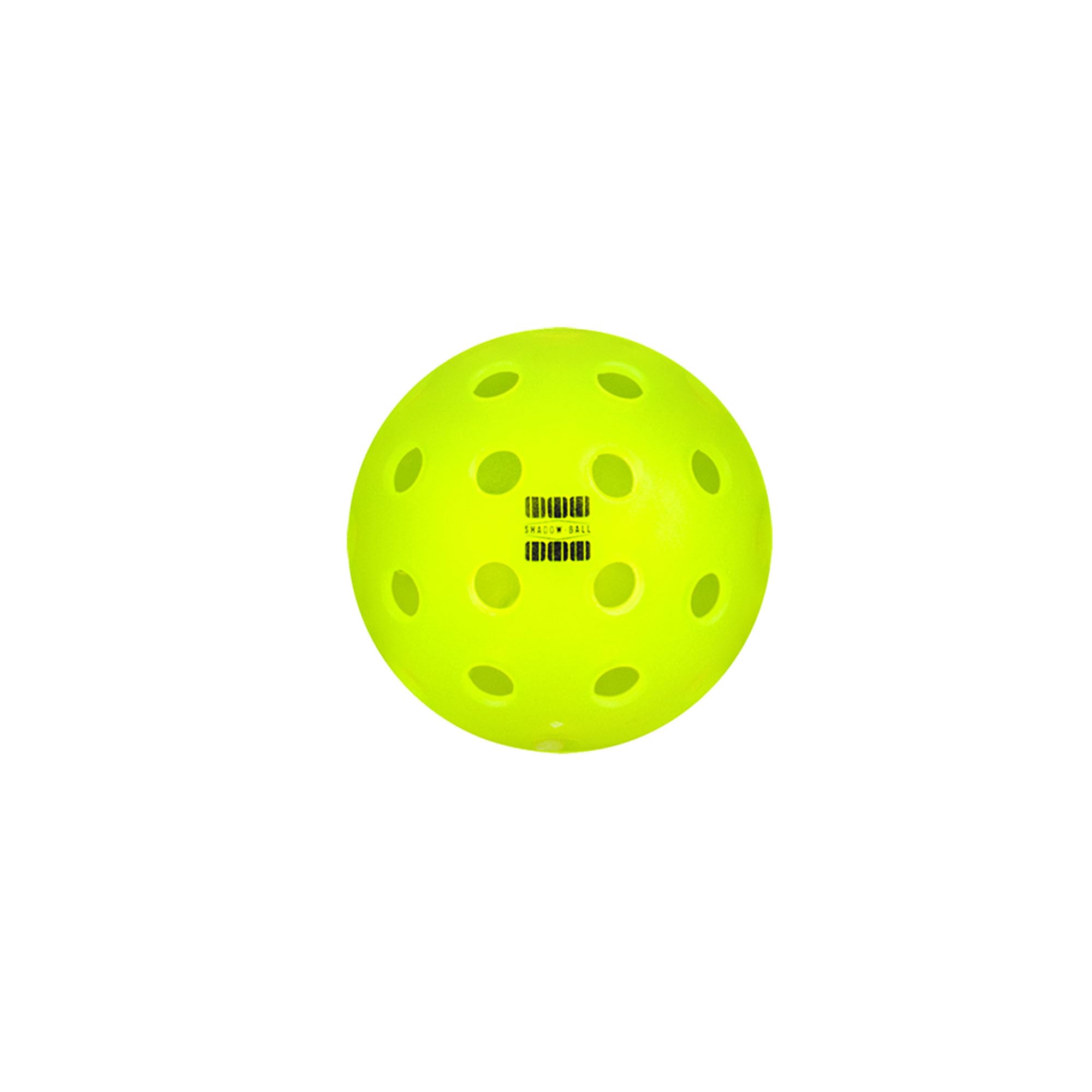 Shadow-Ball glowing under lamp after charging for long-visibility benefit