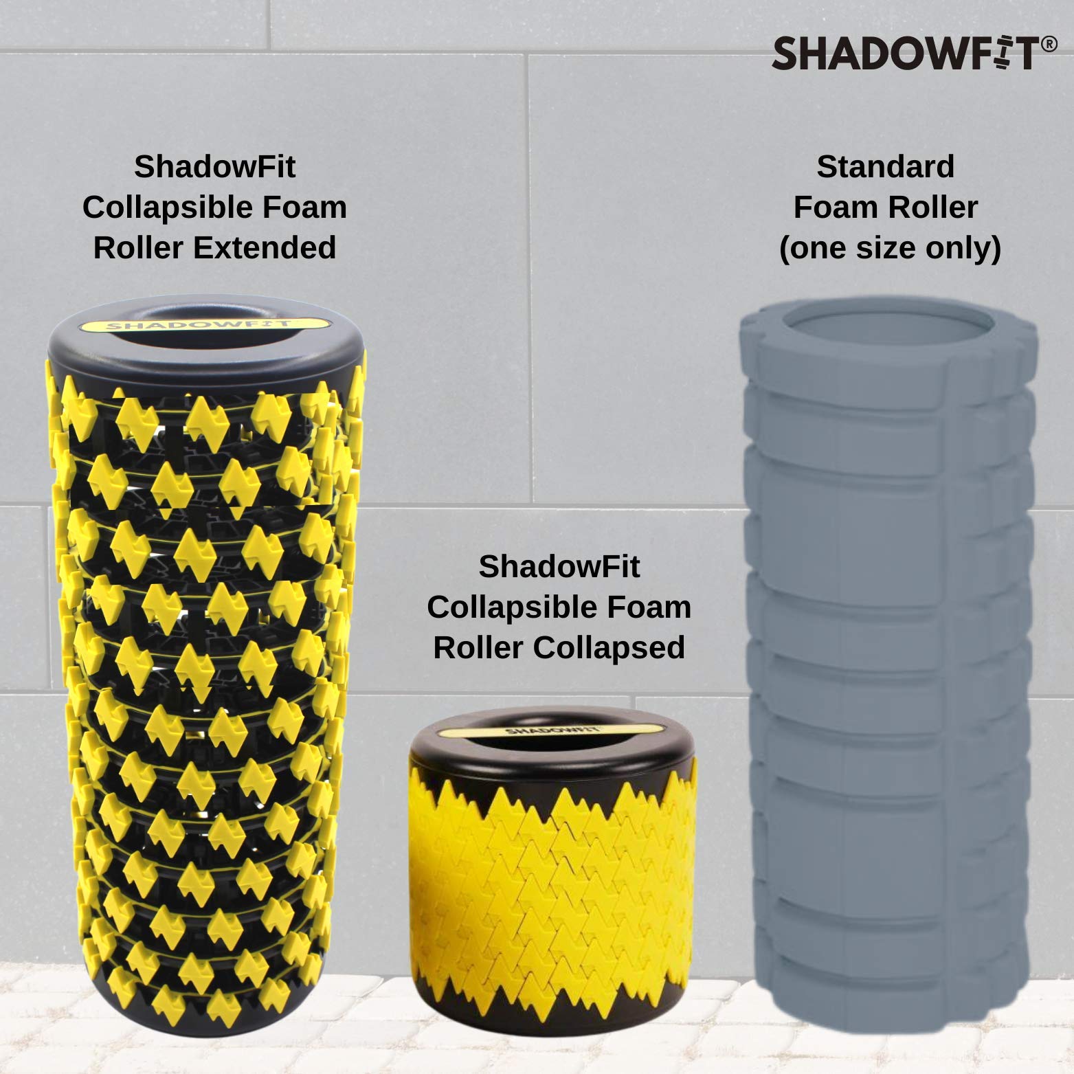 Shadowfit packed inside a gym bag showing travel-ready recovery benefit