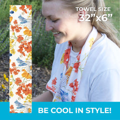 SHAKEitCOOL fabric close-up highlighting soft texture and fast-evaporation benefit