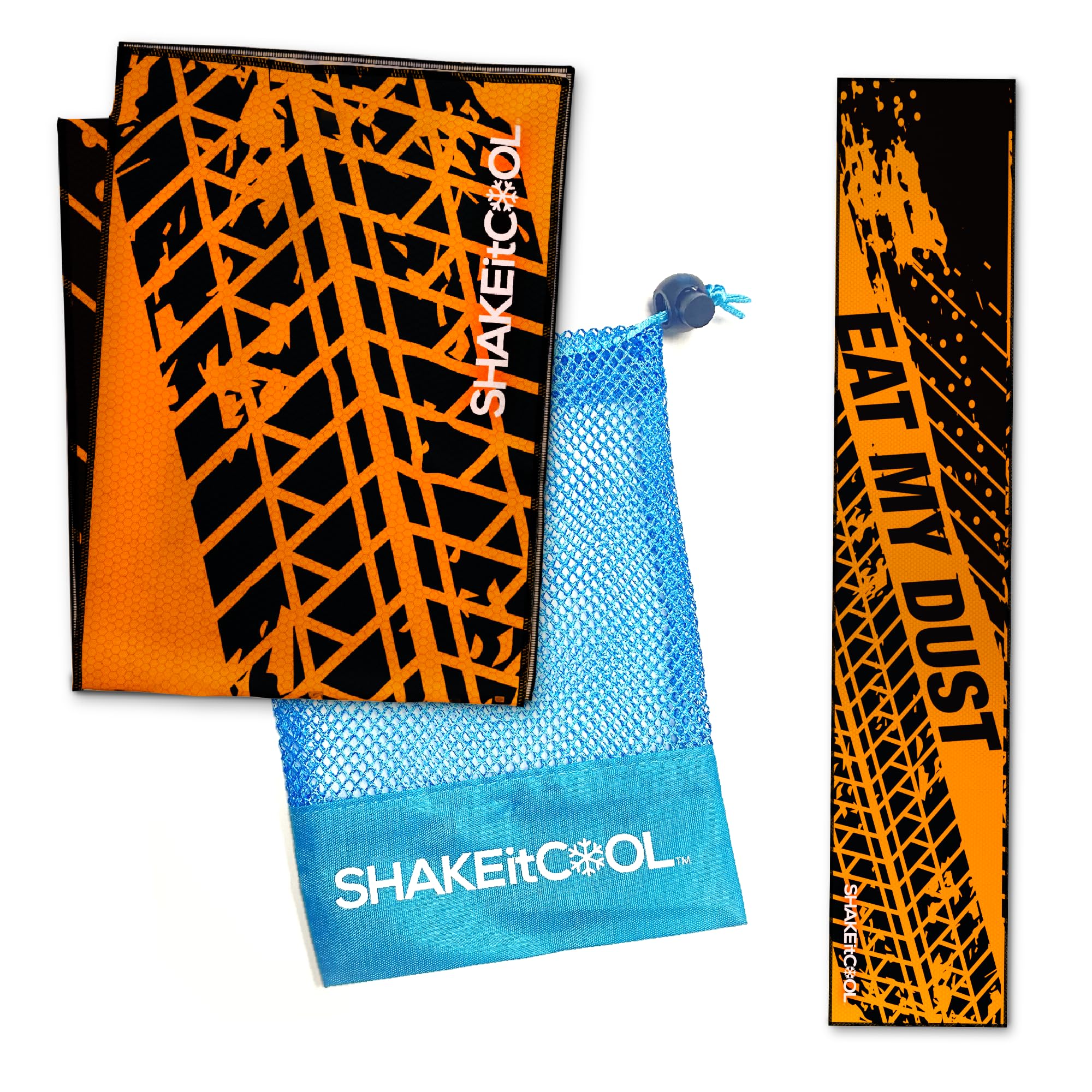 SHAKEitCOOL front packaging showing product name and portability benefit
