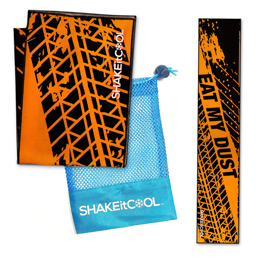 SHAKEitCOOL front packaging showing product name and portability benefit