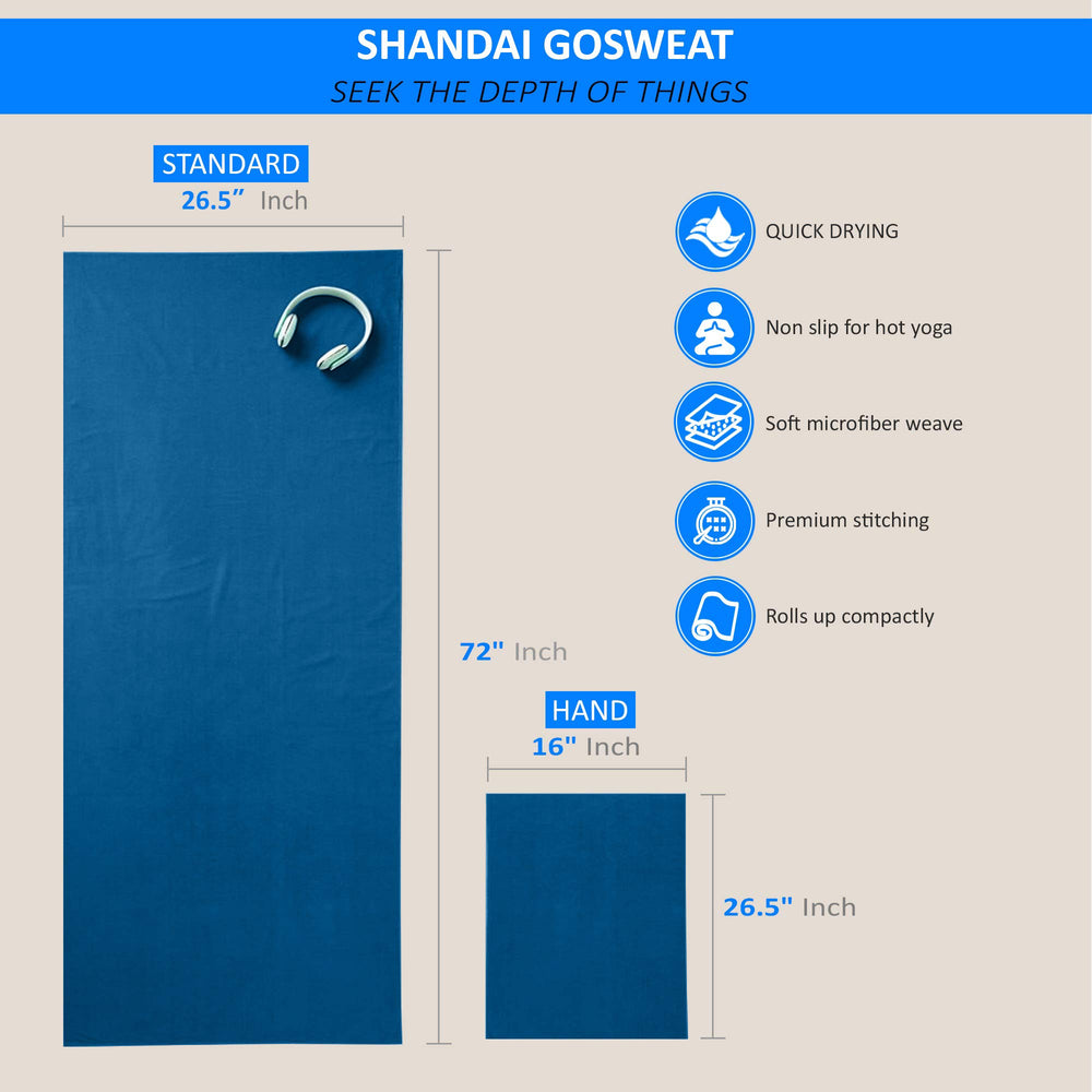 Shandali microfiber close-up texture demonstrating fast absorbency
