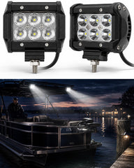 Shangyuan front view spreader light showing solid, bright beam and durable build