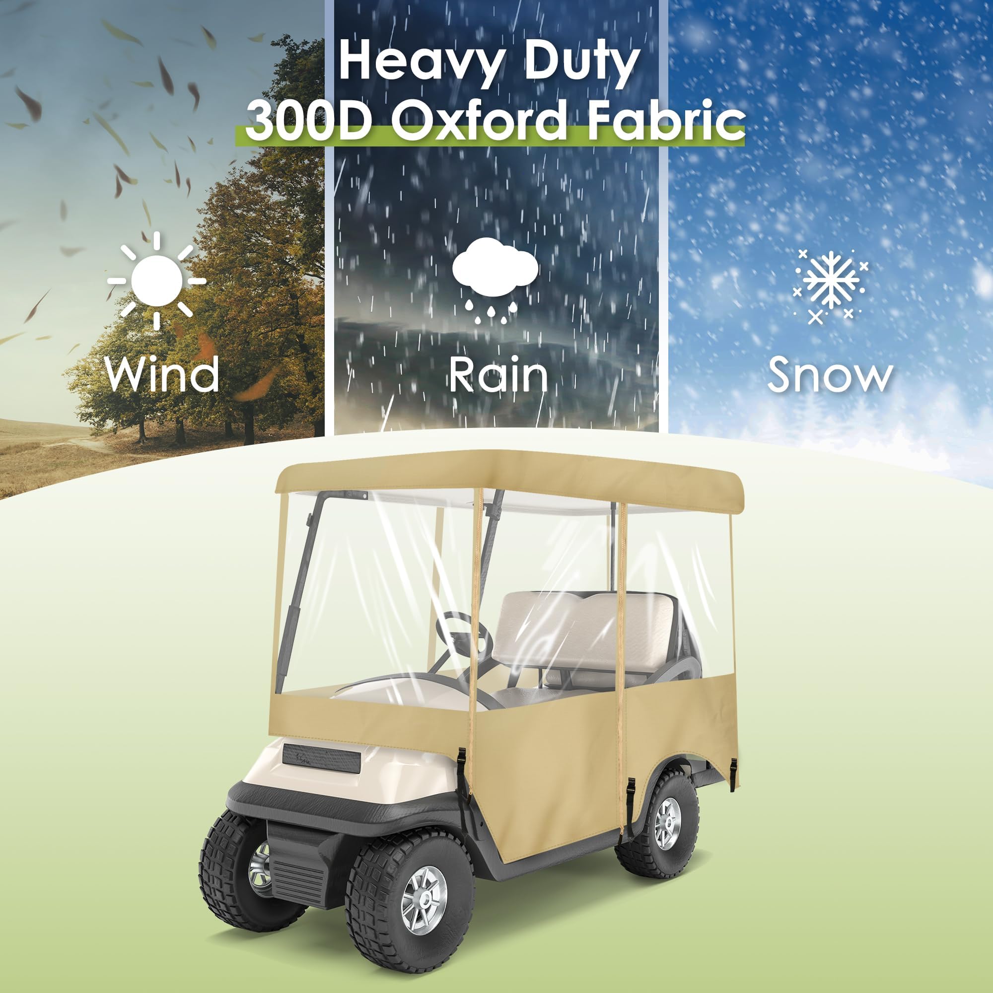 SHANTRA installed on an EZGO cart to show fit and scale