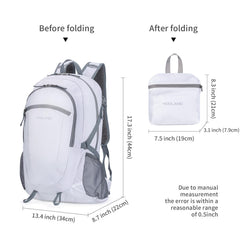 Sharkborough folded compact size for easy travel storage benefit