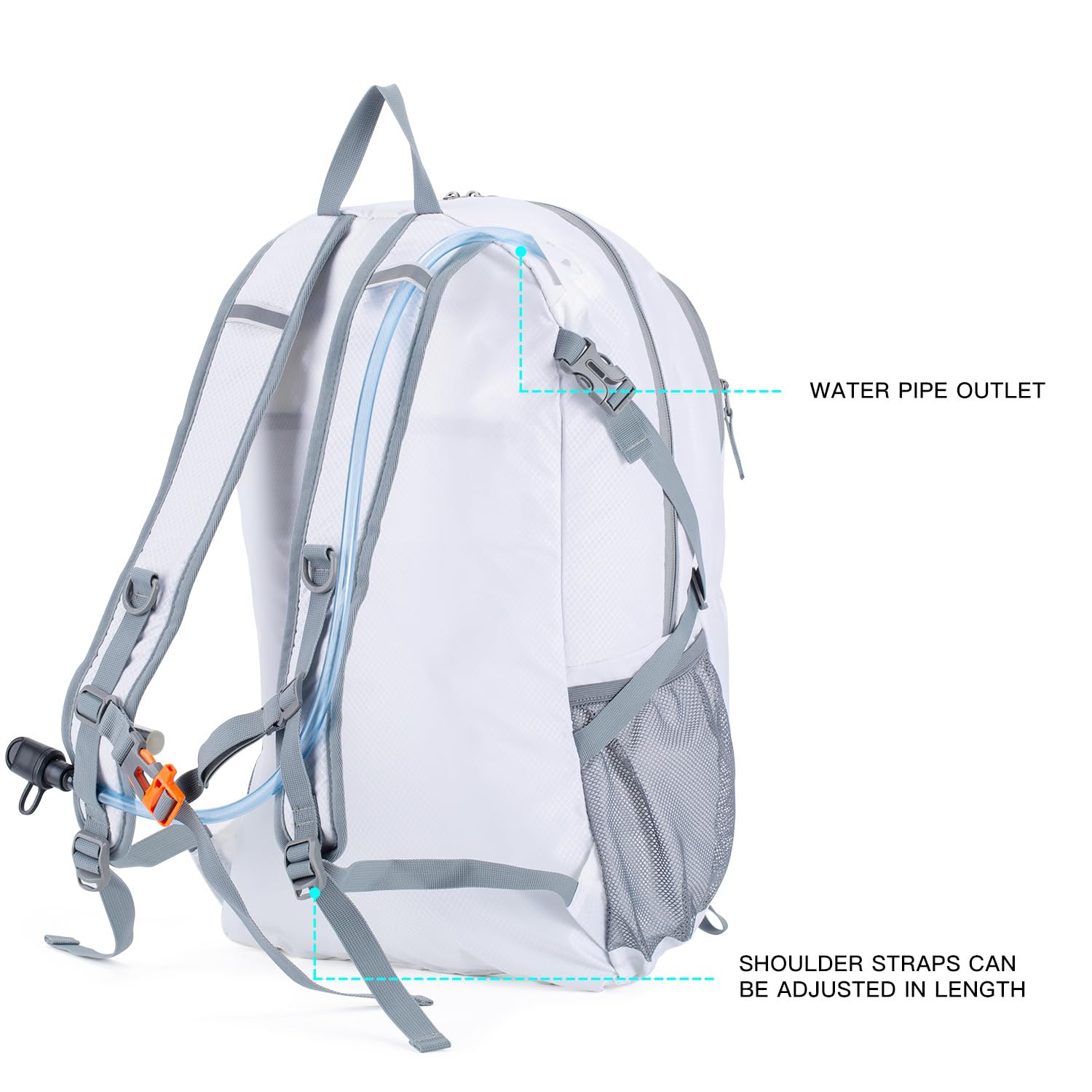 Sharkborough interior pockets showing organization and quick access benefit