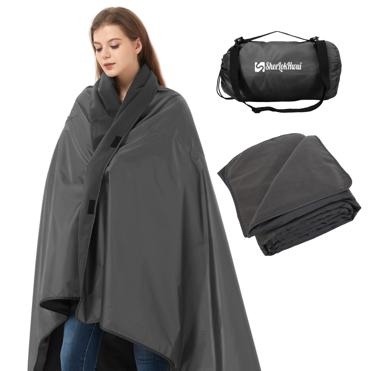 sheelokhwui front view folded showing compact portability and organized storage