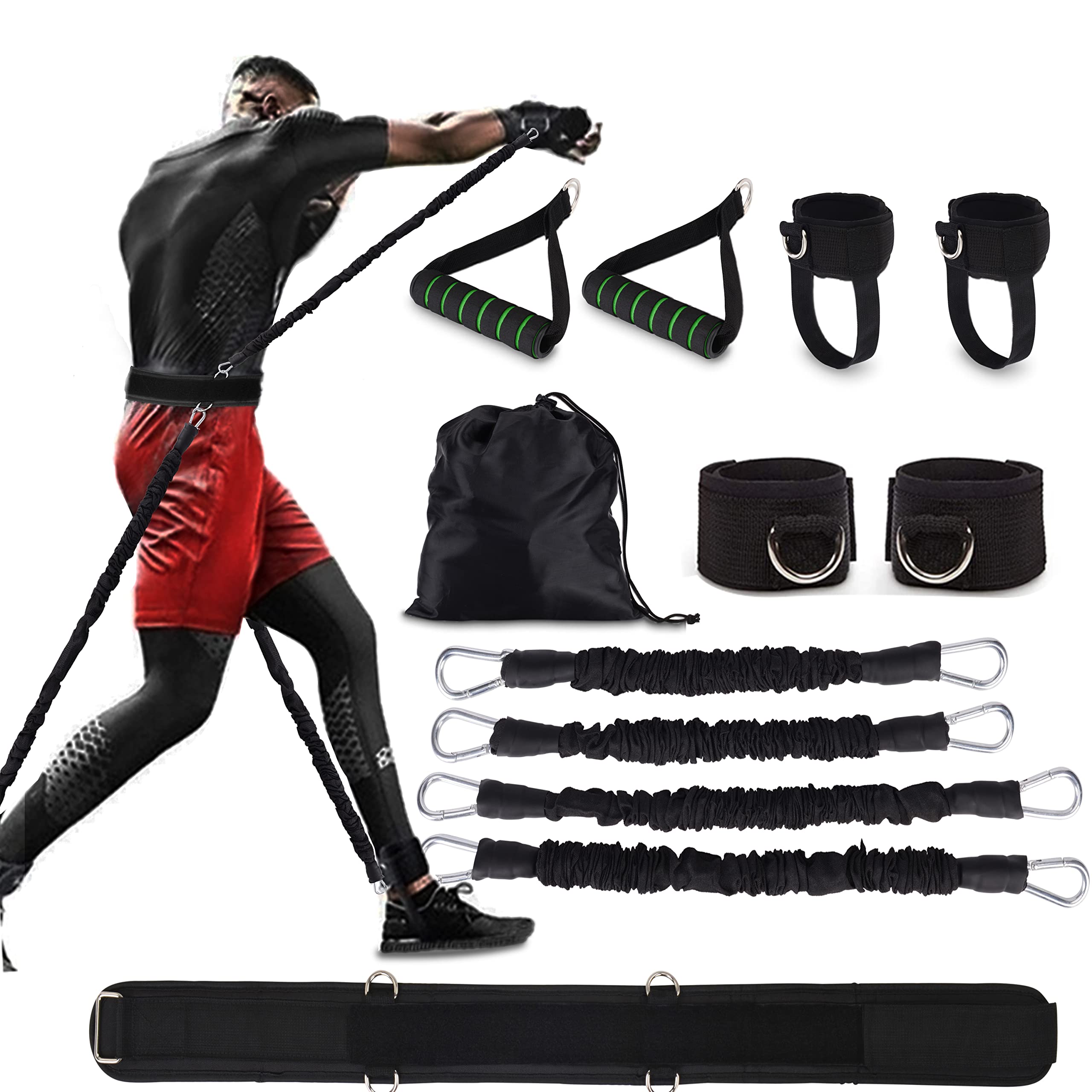shijianwy front packaging showing full 12-piece training kit and benefits