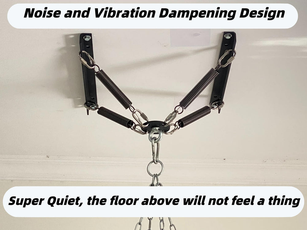 shikoyi close-up of spring assembly demonstrating vibration damping benefit