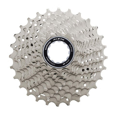 SHIMANO 105 front view showing teeth for smooth, reliable shifting