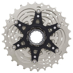 Shimano 105 CS-R7000 mounted on road bike in ride setting providing versatile gearing benefit