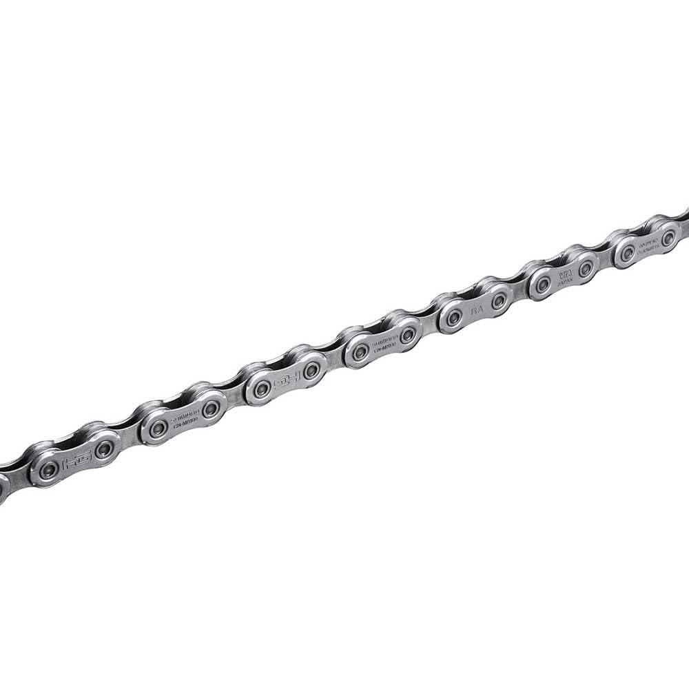 SHIMANO CN-M8100 chain front packaging showing model and color, ensures correct purchase