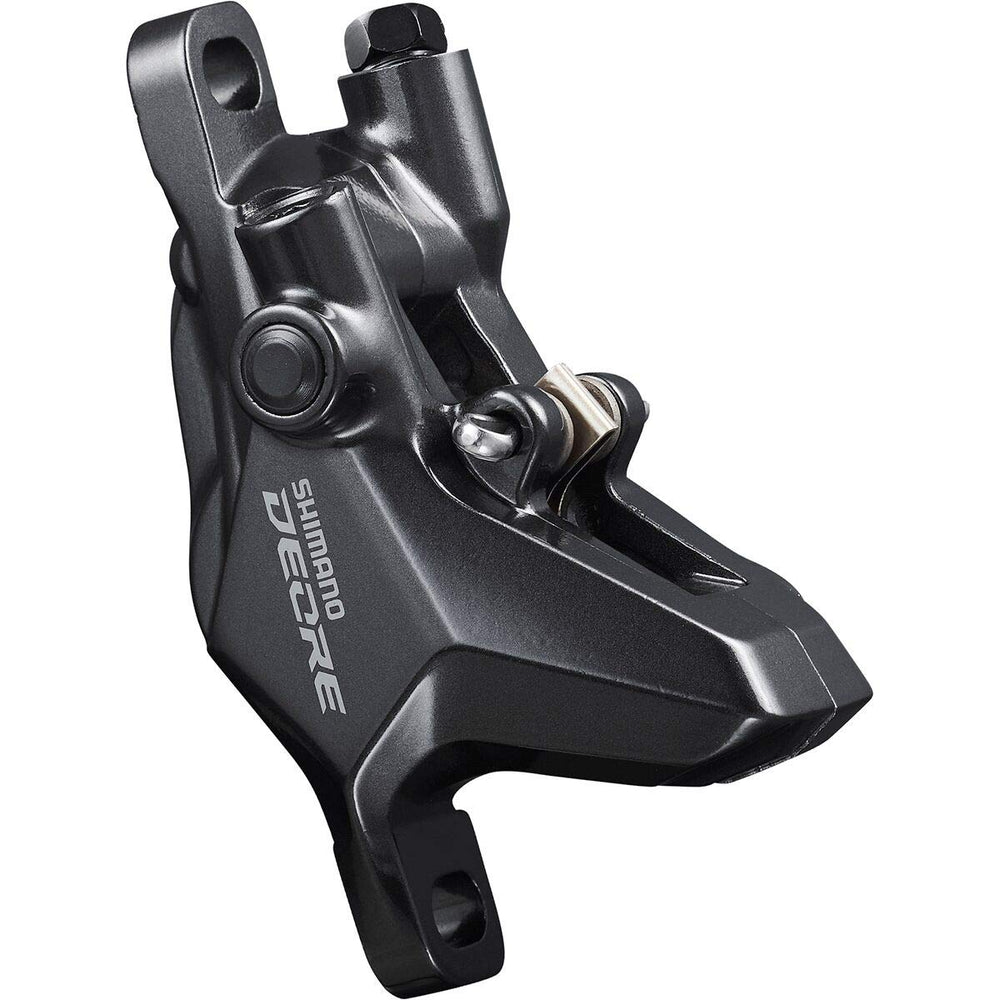 SHIMANO Deore M6100 installed on mountain bike rear for predictable stopping
