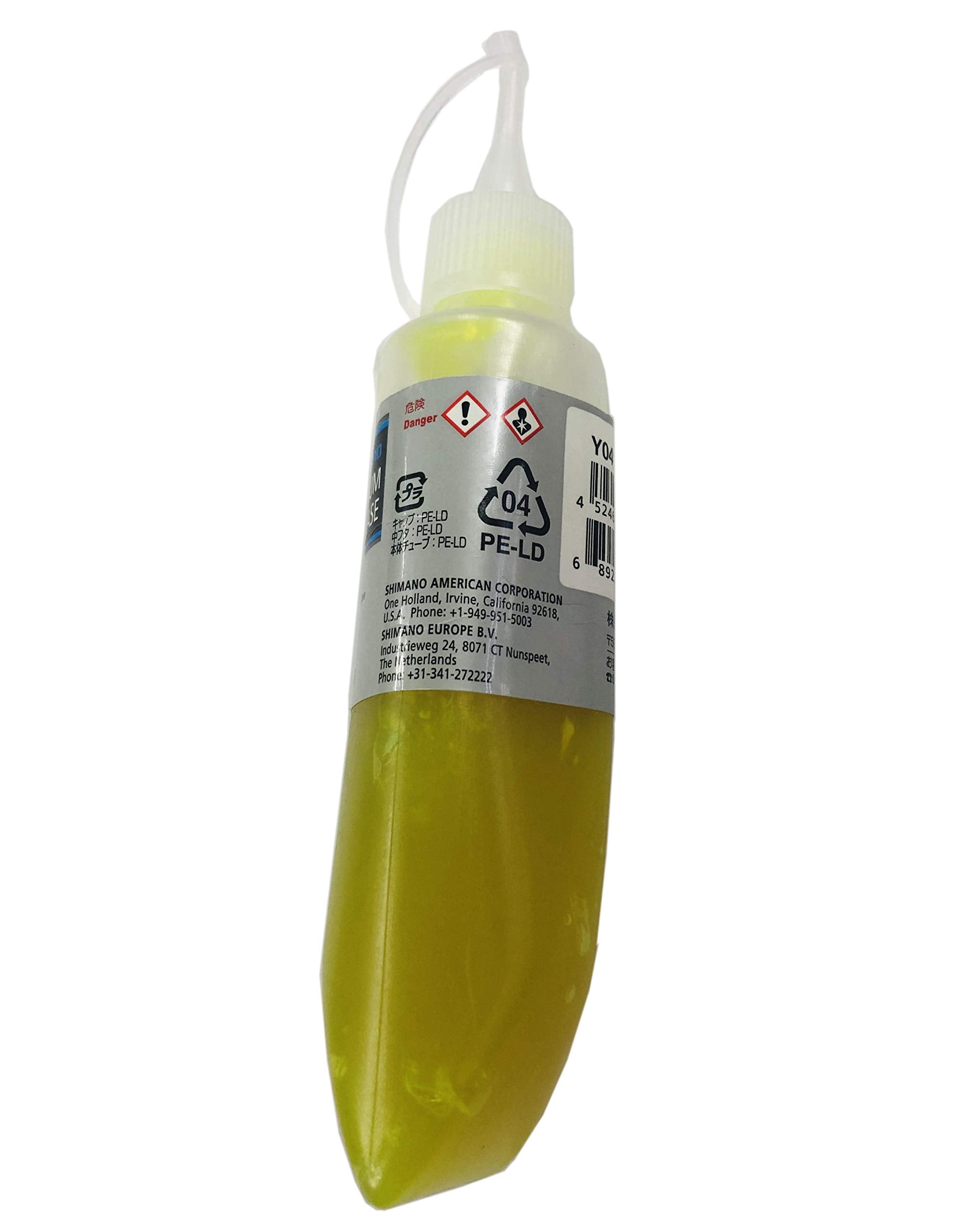 SHIMANO grease texture closeup showing consistency for long-lasting lubrication