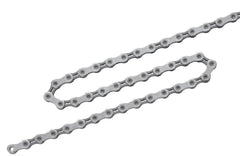 SHIMANO Ultegra chain front view showing links and silver finish for precise shifting