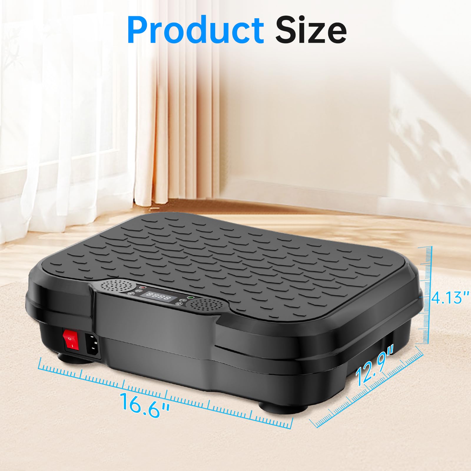 ShineMaos LED display panel showing speed, time and preset mode for clarity