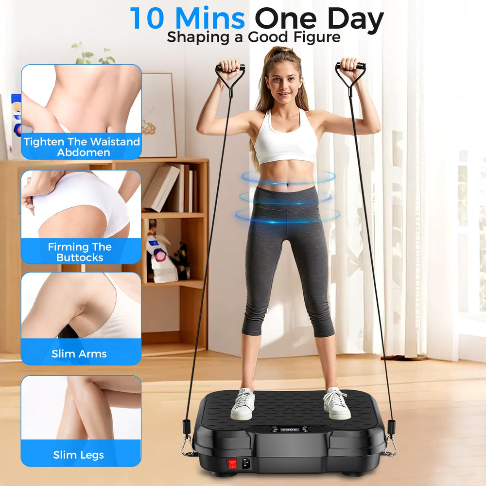 ShineMaos resistance bands attached to platform enabling full-body strength moves