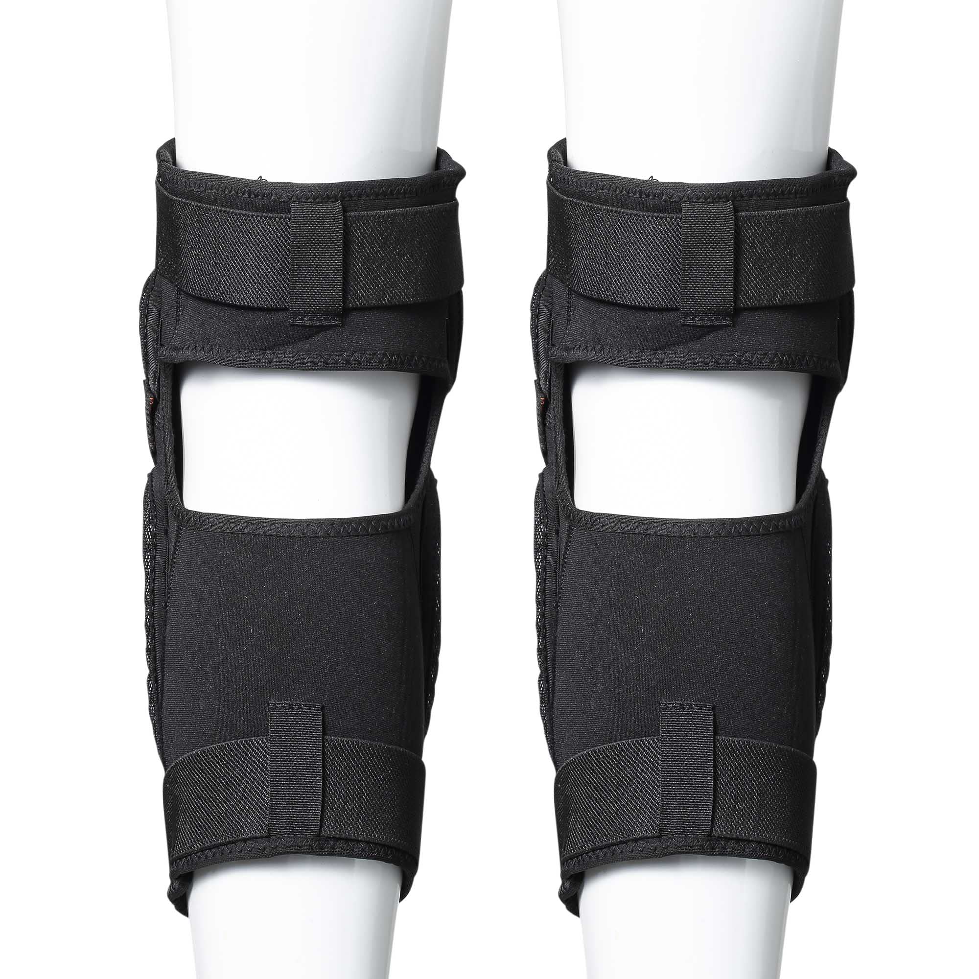 SHINYPRO knee pads in snowboarding setting demonstrating cold-weather performance