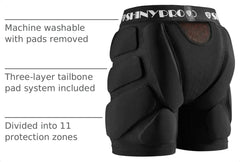 SHINYPRO interior shot with removable pads displayed for customizable protection and easy cleaning