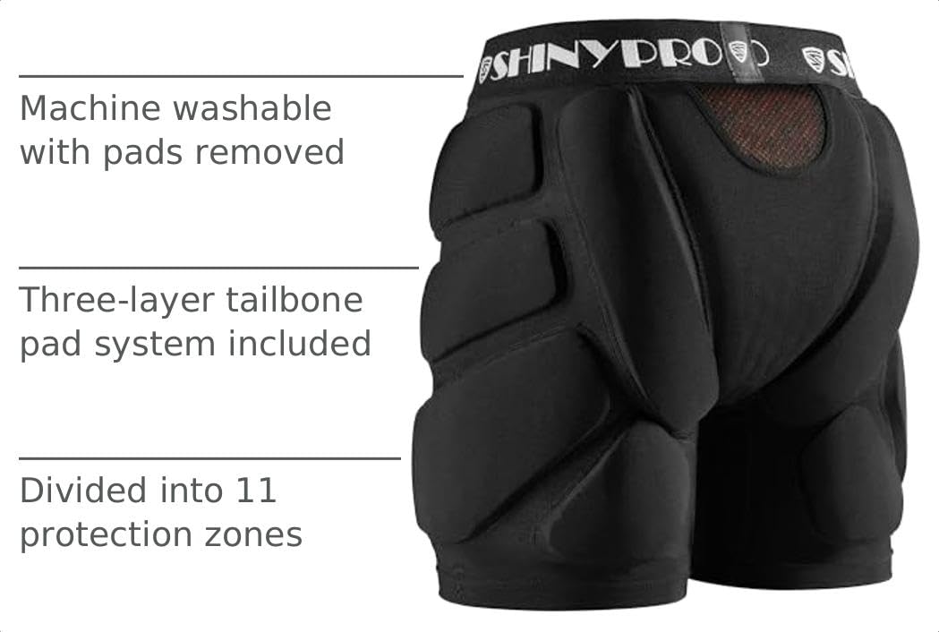 SHINYPRO side profile worn during skating illustrating freedom of movement benefit