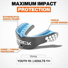 Shock Doctor close-up of gel-fit liner for custom comfort