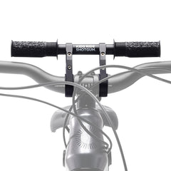 SHOTGUN front view of child handlebars showing secure grips and fit benefits