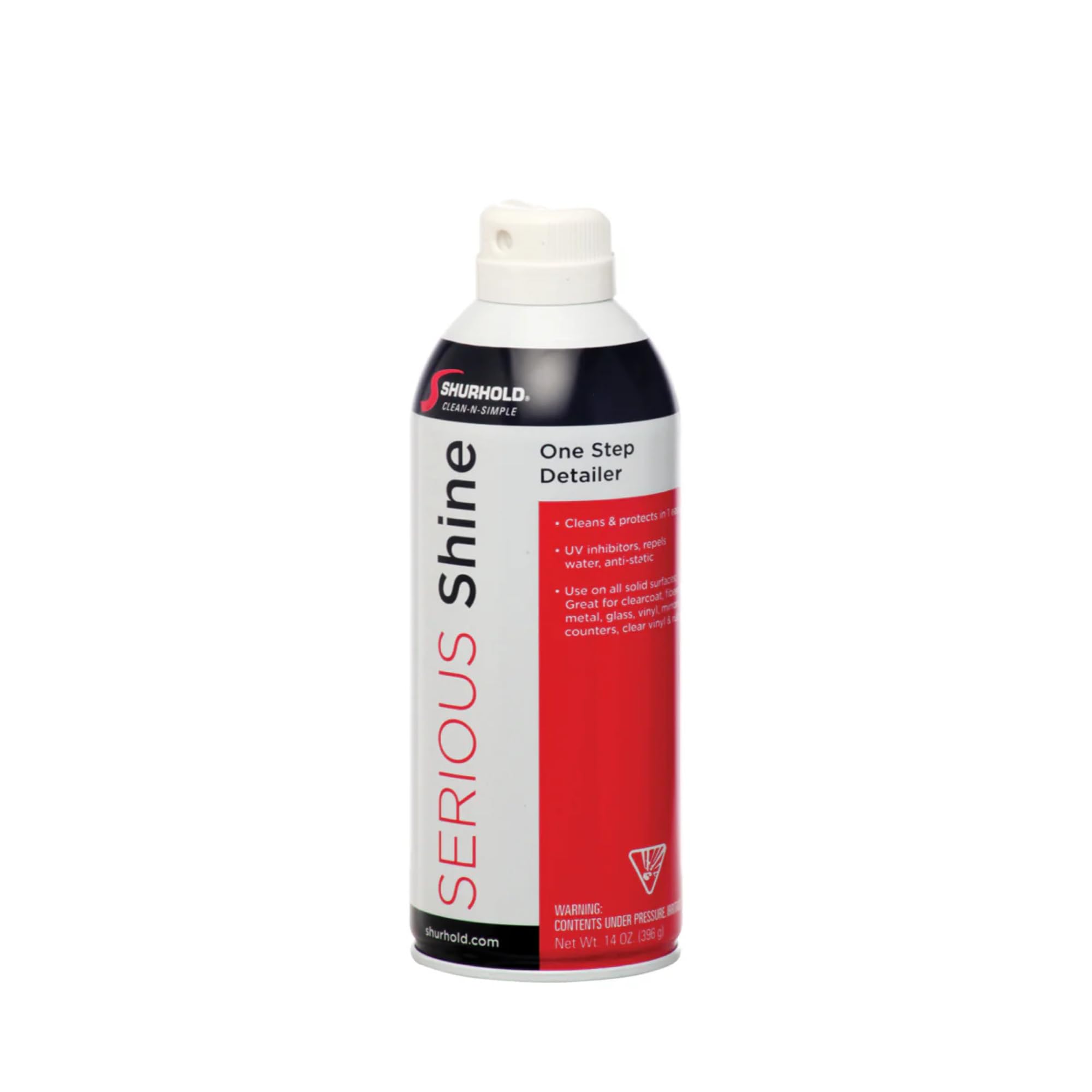 Shurhold Serious Shine front label showing product identity and size