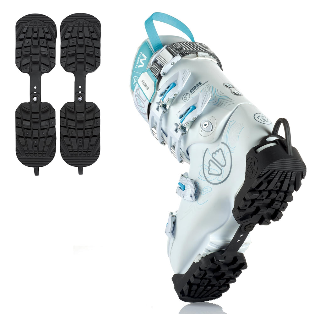 SIDAS front view of traction cleat showing secure fit and easier walking