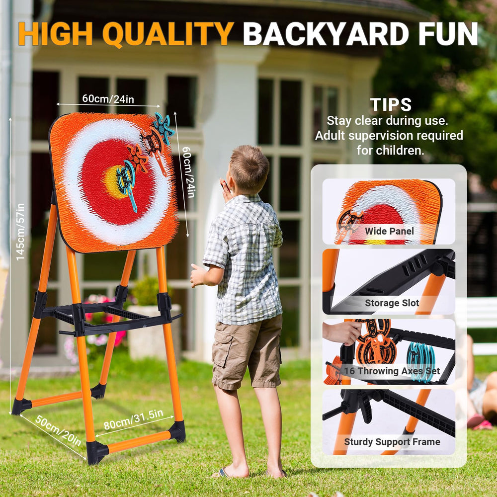 Sidske target in use backyard game delivering portable group entertainment