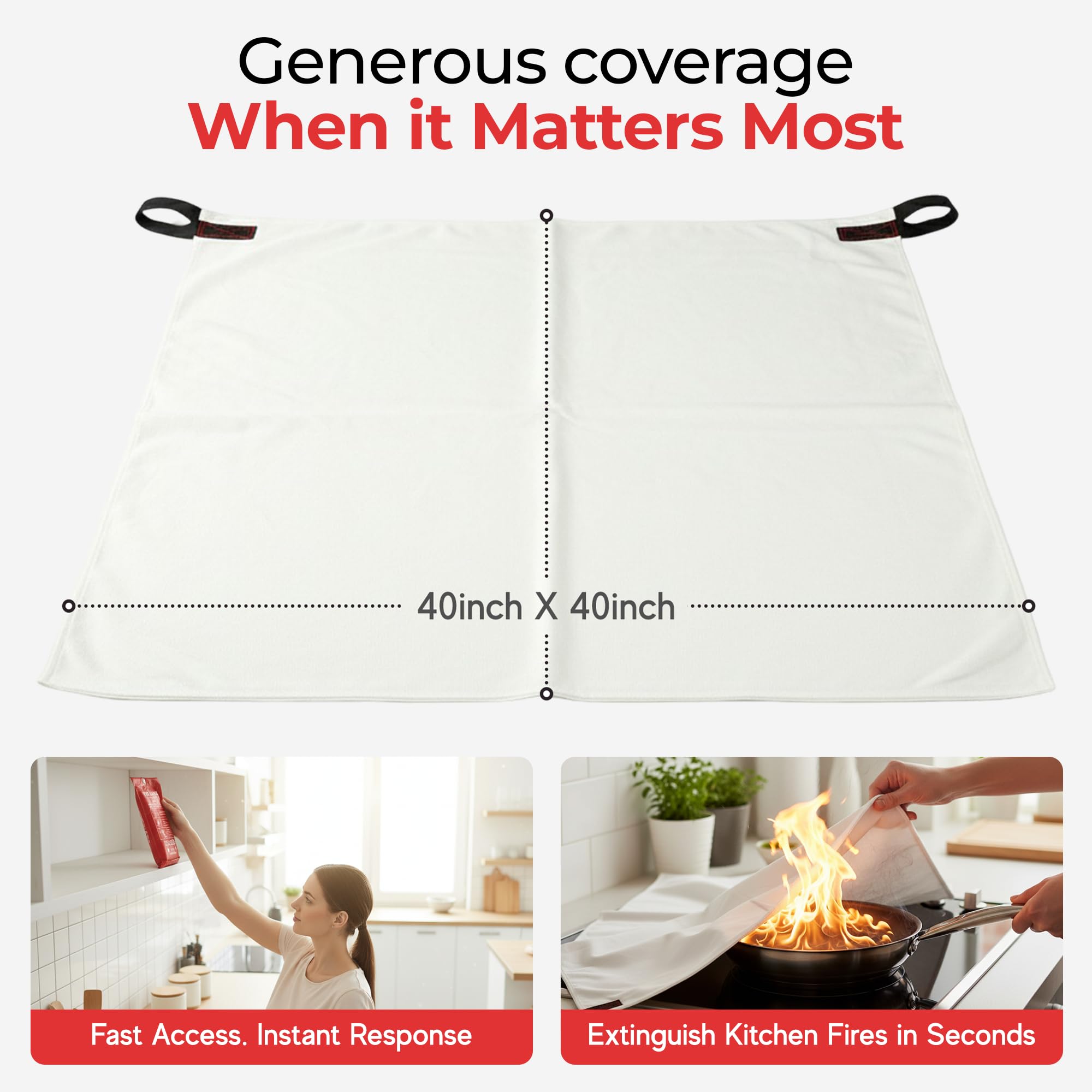 Sierra Madre folded blanket in its pouch for fast access and easy storage