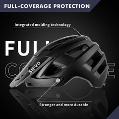 SIFVO helmet side profile with visor attached protecting eyes from sun