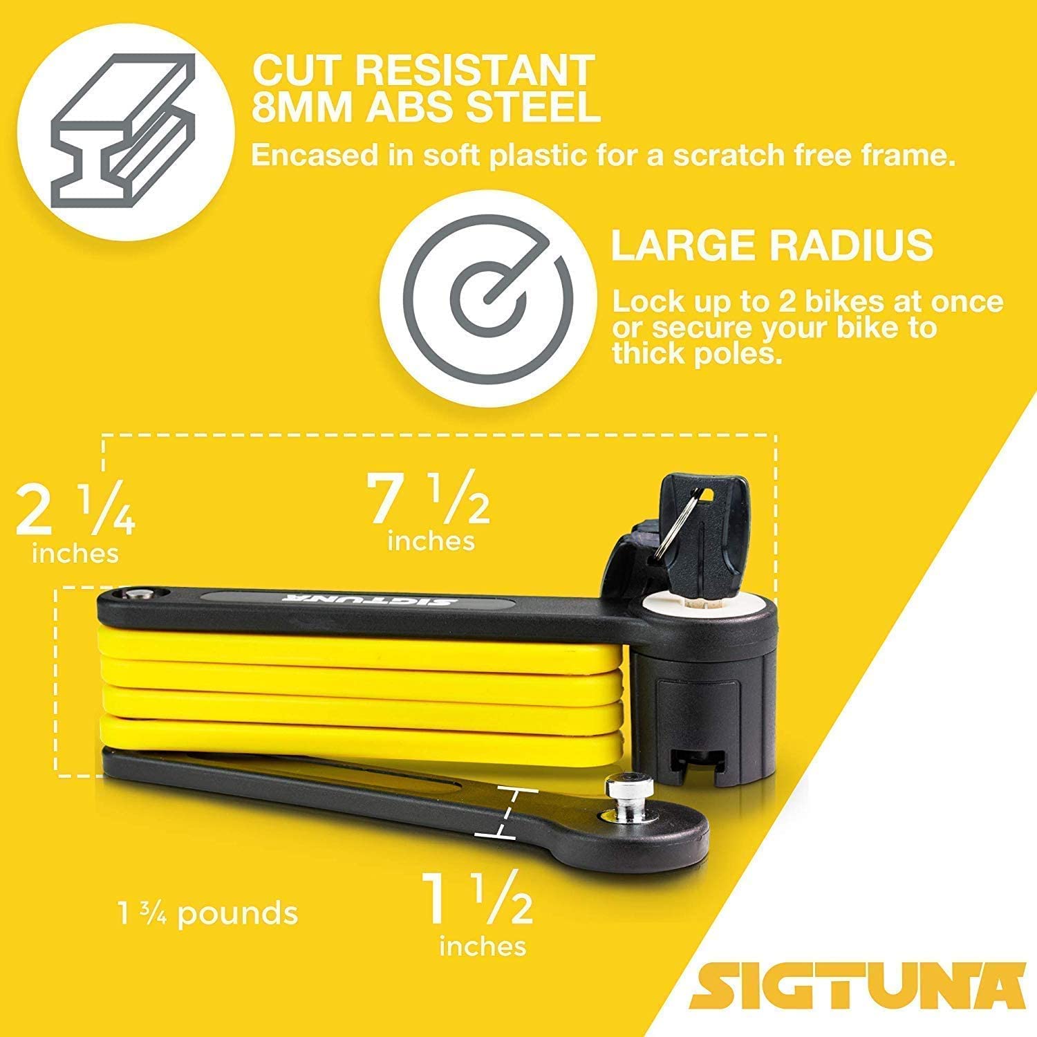 SIGTUNA anti-scratch coating detail protecting bike paint benefit