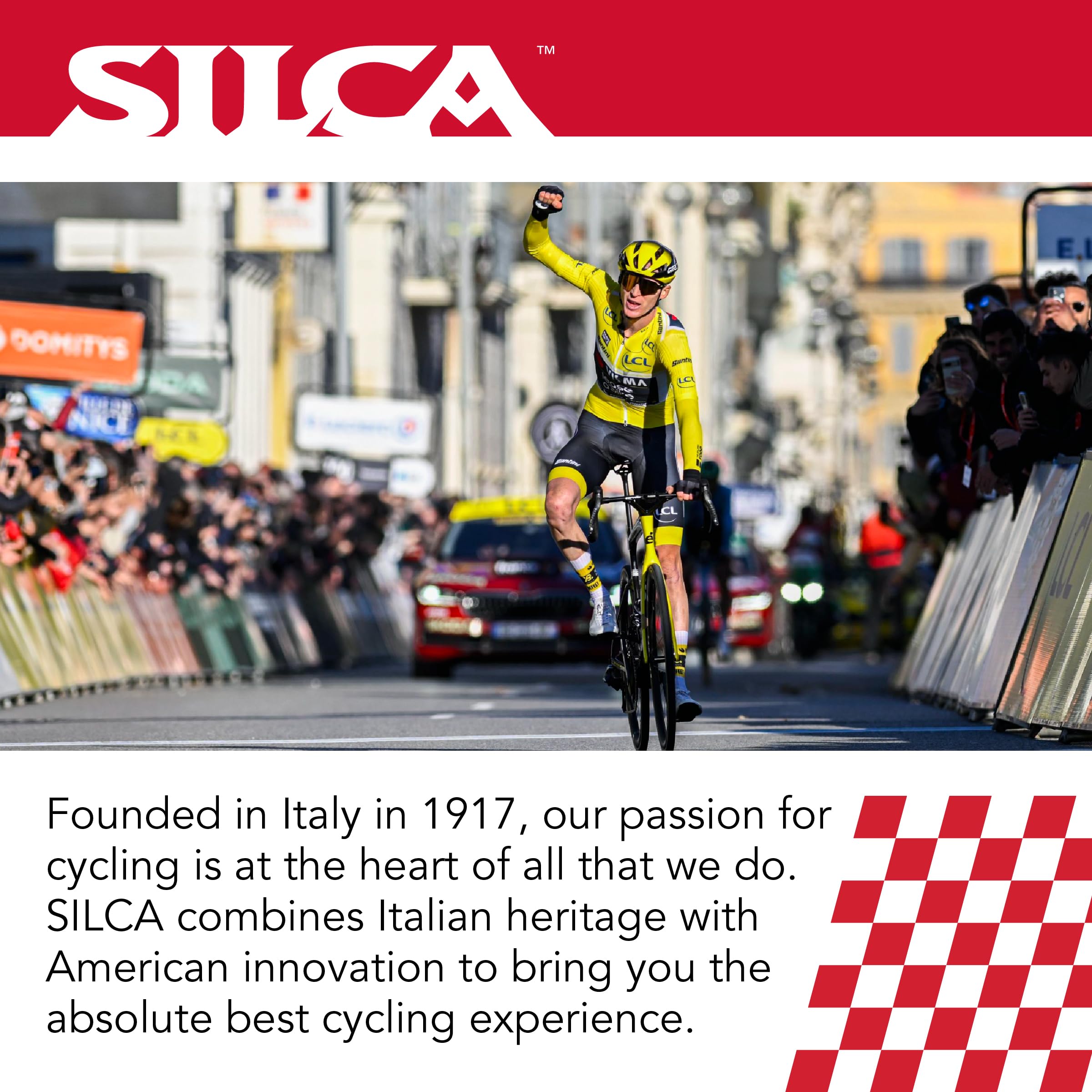 SILCA Elettrico Micro side profile with dimensions and lightweight build