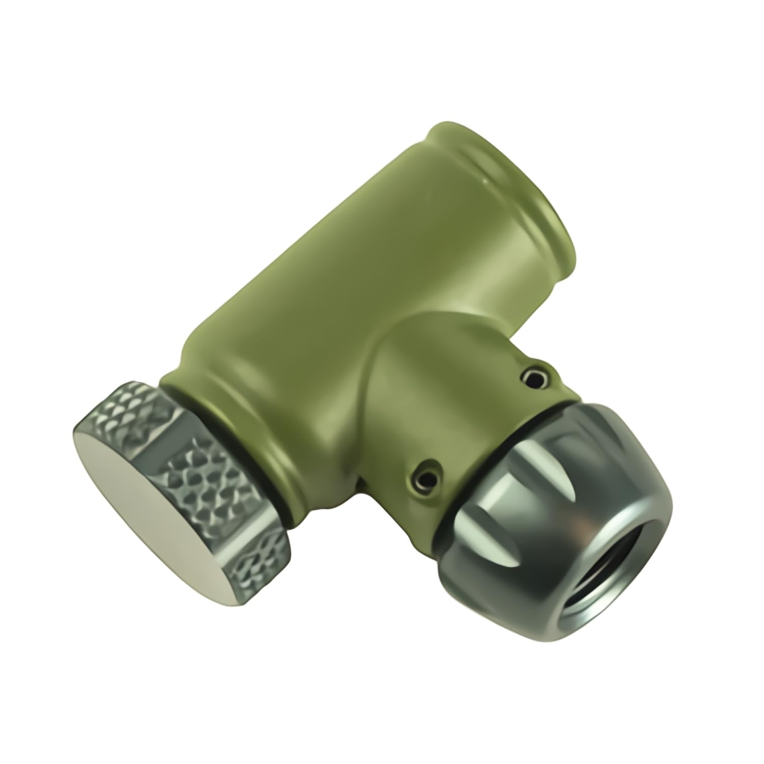SILCA EOLO IV attached to Presta valve demonstrating secure seal and fast inflation