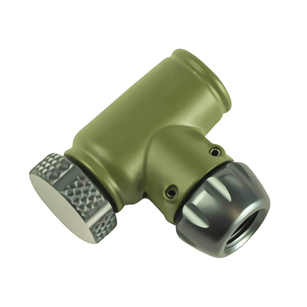 SILCA EOLO IV attached to Presta valve demonstrating secure seal and fast inflation