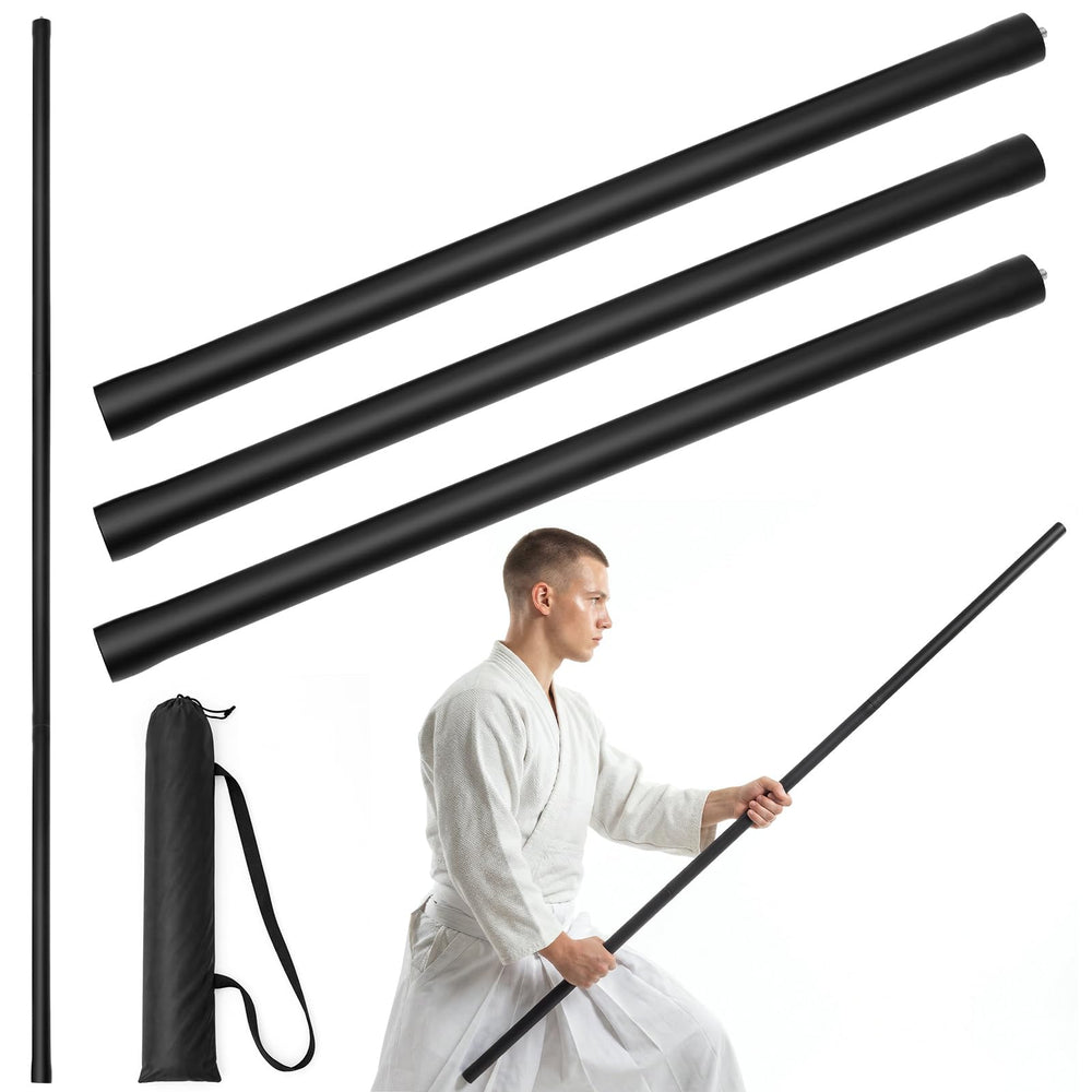 Silipull bo staff front view showing packed full-length and balance