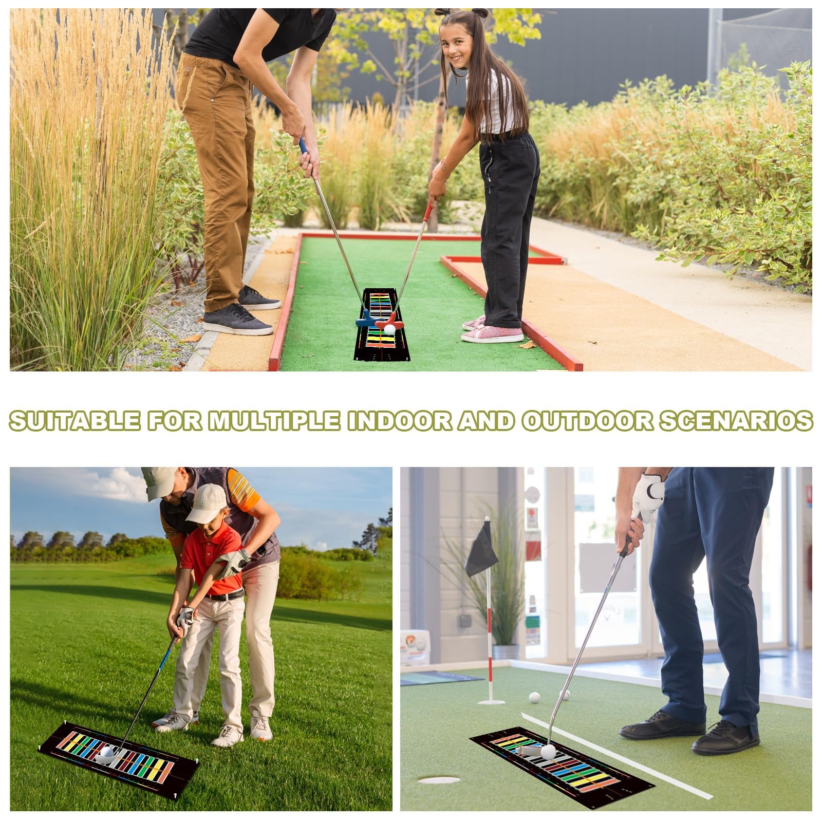 Silipull mat in use indoors enabling quick practice sessions at home