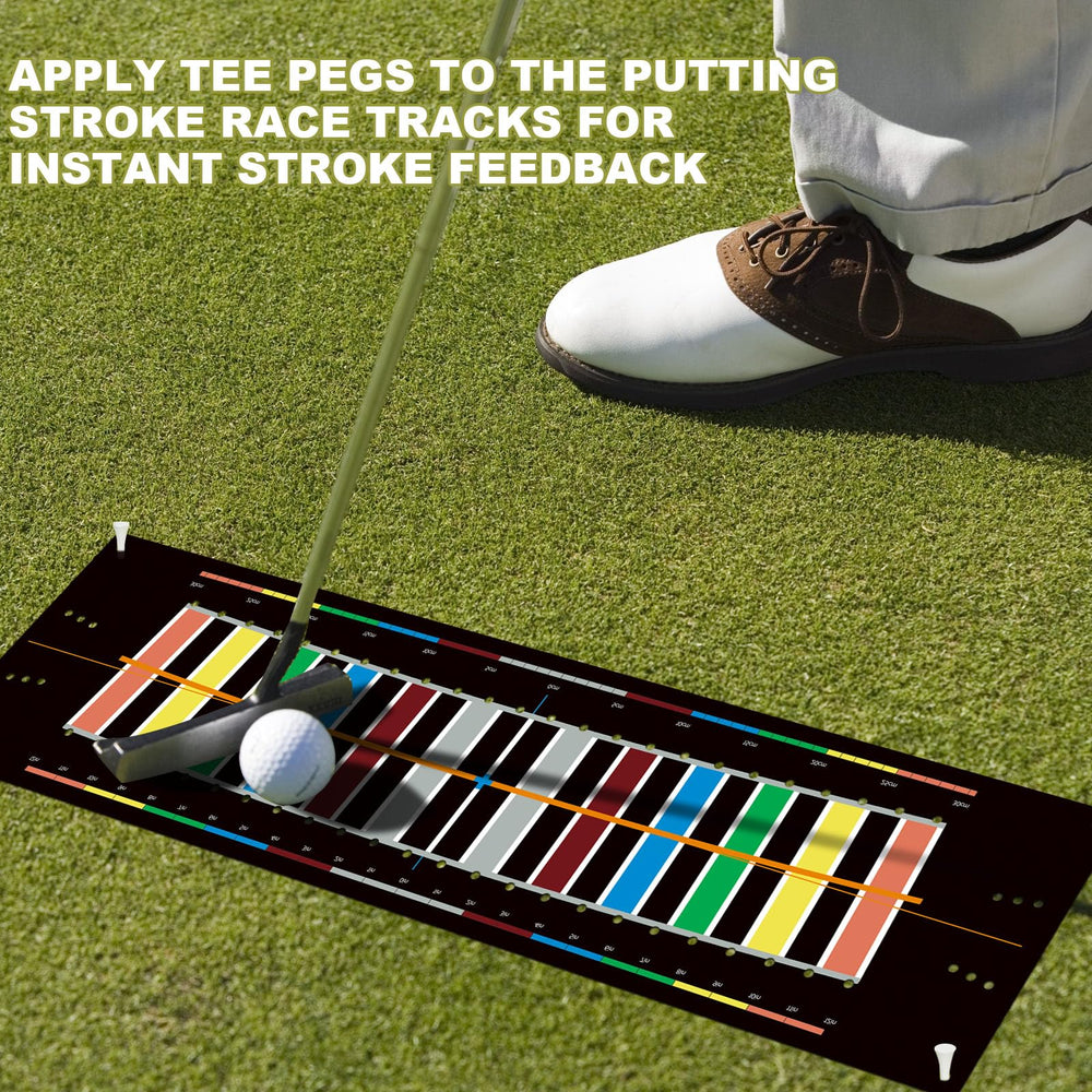Silipull mat set on yard surface for portable outdoor practice flexibility